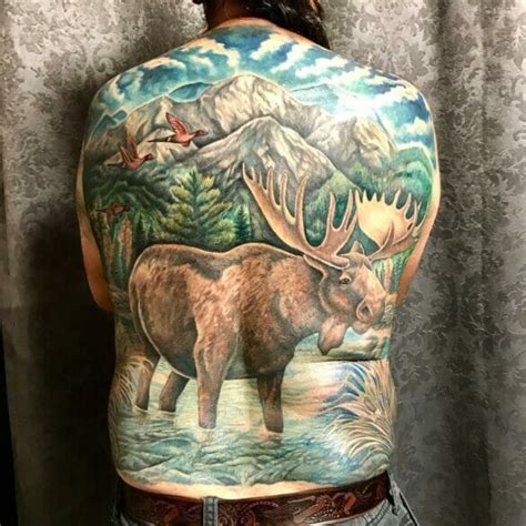 101 Best Moose Tattoo Ideas You Have To See To Believe!