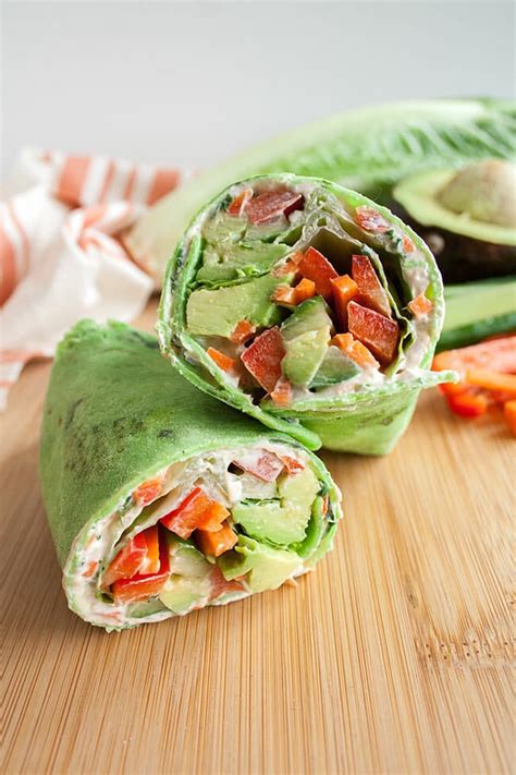 Vegan Veggie Wrap - Create Mindfully