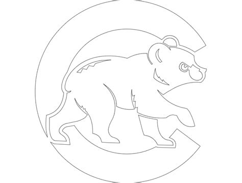 Chicago Cubs Mascot Pages Coloring Pages