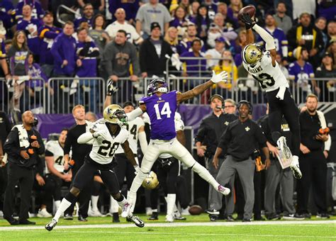 Photos: Vikings beat Saints in final seconds with miracle touchdown ...