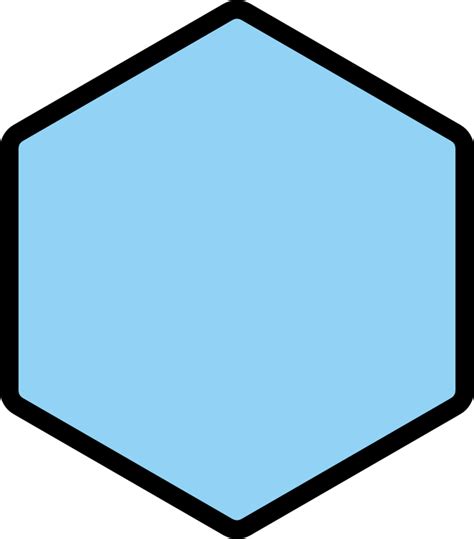 "blue hexagon" Emoji - Download for free – Iconduck