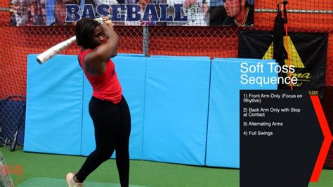 Improve Softball Swing Mechanics - Soft Toss Drills