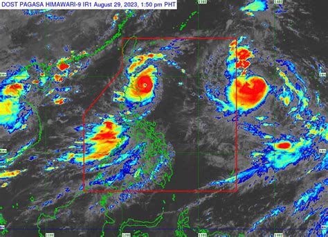 Typhoon ‘Goring’ following same track as last storm; crop damage seen minimal - BusinessWorld Online