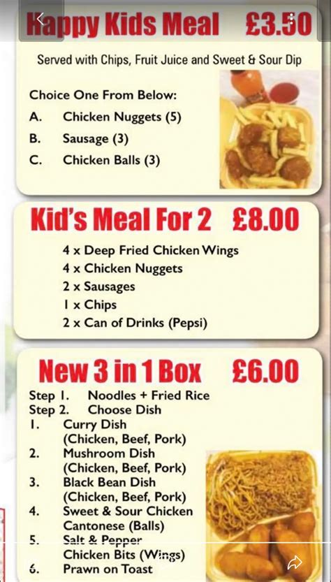 Orient Delight Castleford's full menu online