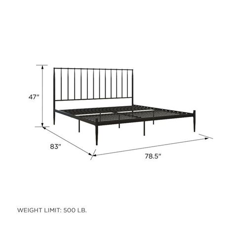 Clarion Platform Bed | Joss & Main | Metal beds, Bed bath and beyond ...