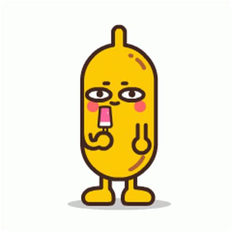 Banana Emoji Sticker - Banana Emoji Cute - Discover & Share GIFs