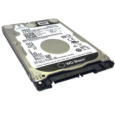 Original Dell 500GB SATA 7.2K 6Gb/s 2.5" Laptop Hard Drive WD5000LPLX ...