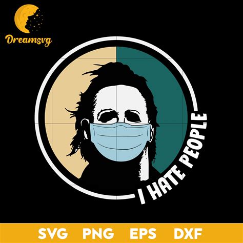 Michael Myers Face Mask svg, Halloween svg, png, dxf, eps digital file ...