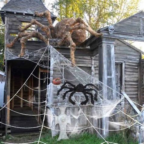 Giant Halloween Outdoor Spider Web with Big Spider Now $7.50 - Get TWO ...