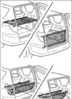 Rear cargo net - Toyota RAV4 Manual - Toyota Service Blog