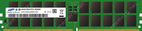 M321R8GA0BB0-CQK - Samsung 1x 64GB DDR5-4800 RDIMM PC5-38400R Dual Rank x4 Module