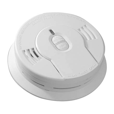 Kidde Code One 10-Year Lithium Battery Operated Ionization Smoke Alarm-593985 - The Home Depot