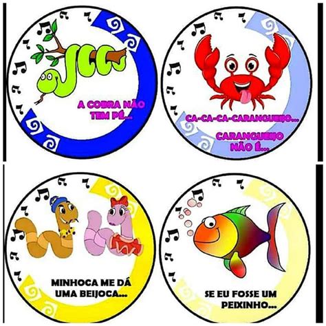 Fichas caixa musical. #musica #infantil #infancia #infanciafeliz | Caixa musical, Projeto música ...