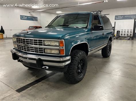 1992 Chevrolet Blazer | 4-Wheel Classics/Classic Car, Truck, and SUV Sales