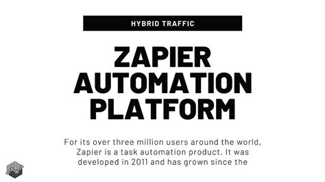 Zapier Automation Platform