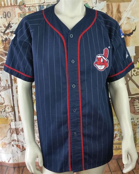 Cleveland Indians Vintage Starter Jersey MLB Baseball Alternate Rawlings Mens L | Mlb apparel ...