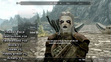 Skyrim Mod Spotlight: Dark Races - More Races! - YouTube