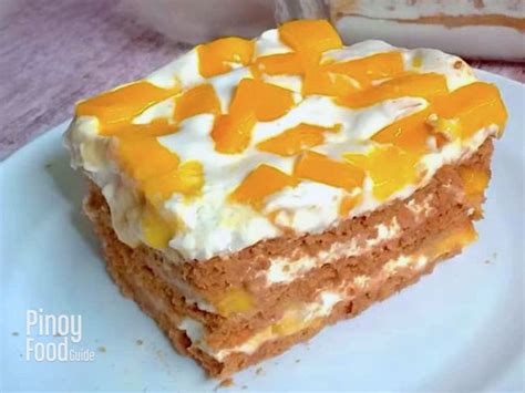 Easy Mango Graham Float Recipe | Pinoy Food Guide