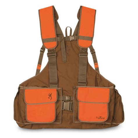 Browning Bird'n Lite Strap Vest 2.0 Upland Hunting Vest - 717003, Vests at Sportsman's Guide