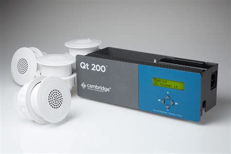 White Noise Sound Masking System Qt 200 - Cambridge Sound Management