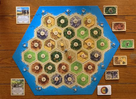 First game with the expansion pack : r/Catan