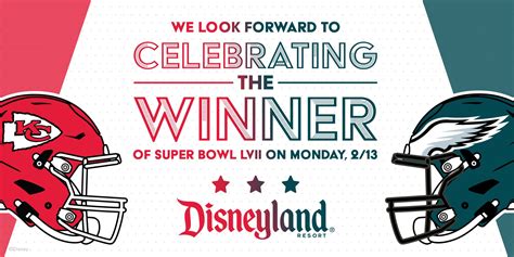 "I'm Going to...Disneyland" 2023 Super Bowl Winner to Celebrate at ...