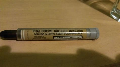 Mark I NAAK Pralidoxime Chloride Auto-Injector - Gas Mask and Respirator Wiki