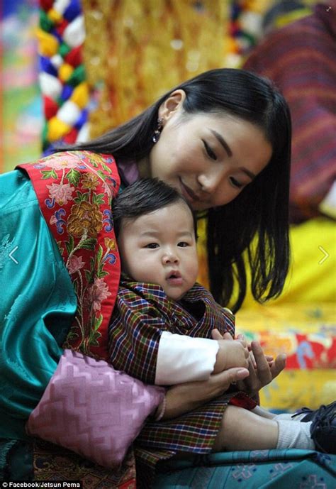 Bhutan's baby Prince Jigme Namgyal Wangchuck features in new royal calendar | Daily Mail Online