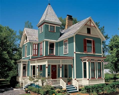 Exterior paint colors victorian houses | Hawk Haven