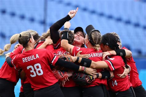 Olympics-Softball-Japan shuts down USA to win gold; Canada take bronze ...