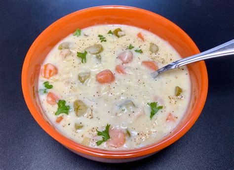 Thick Creamy Chicken & White Rice Soup – In Dianes Kitchen