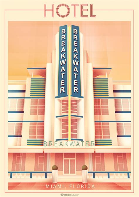 Vintage Style Posters Celebrate America's Art Deco Architecture - Neatorama