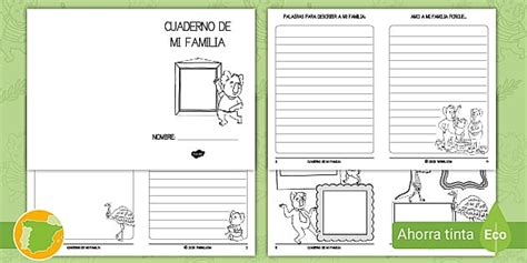 Cuadernillo de actividades: Mi familia - Incluidos en la fiesta