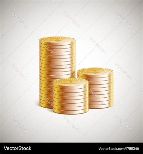 Stack of money Royalty Free Vector Image - VectorStock