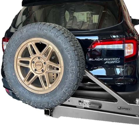 Universal Swing-out Hitch Mounted Spare Tire Carrier Standard Size - 13-041 - Overlanded