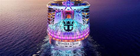 Wonder of the Seas Cruise Ship - Royal Caribbean Cruises Wonder of the ...