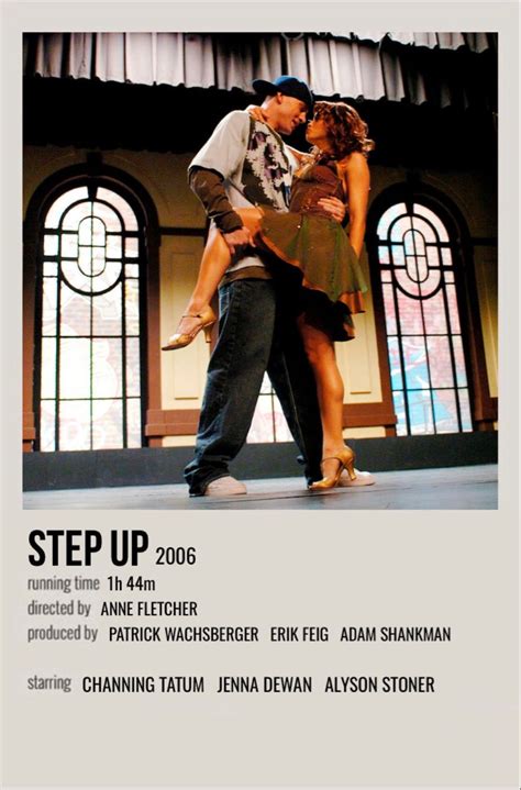 step up | Step up movies, Movie posters minimalist, Film posters minimalist