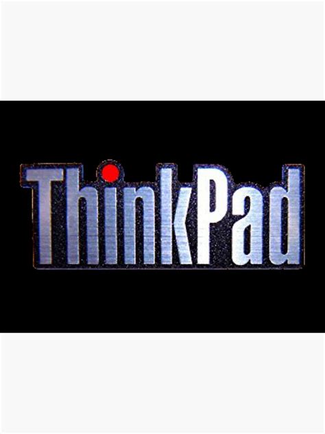 "Thinkpad Logo Realistic" Poster by Nostalgio | Redbubble