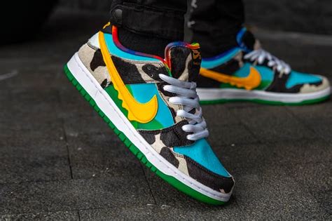 Ben & Jerry’s x Nike SB Dunk Low "Chunky Dunky" On-Foot Look | Hypebeast