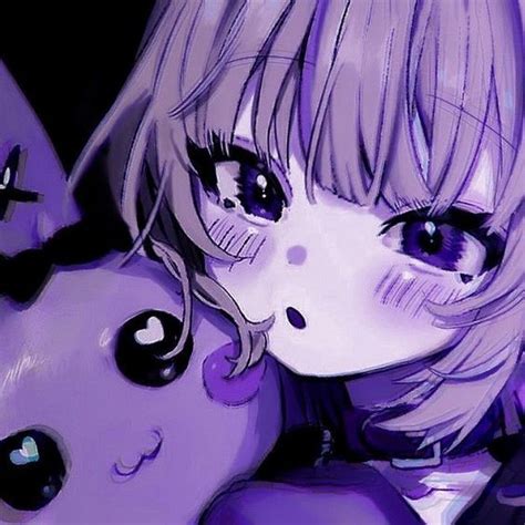 Pin on purple anime icon -♡⋆