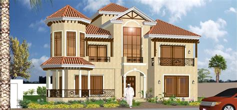 Modern residential villas designs Dubai.