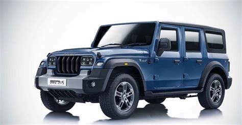 Next-gen Mahindra Armada based on the 2020 Thar rendered on video