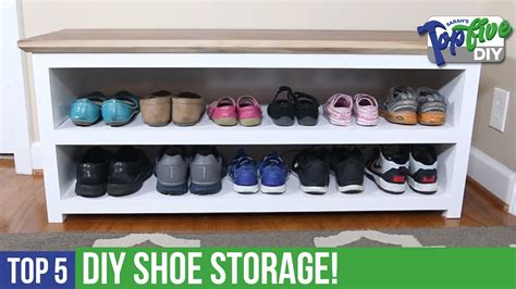 Top 5 DIY Shoe Storage! The Best Maker Videos for Your Next Build ...