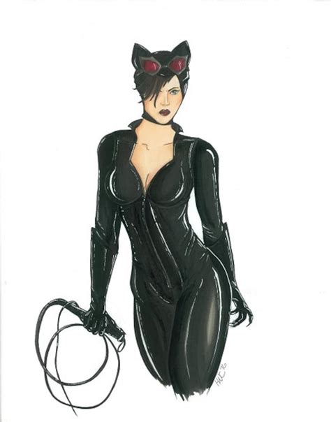 Catwoman DC Fan Art Print - Etsy