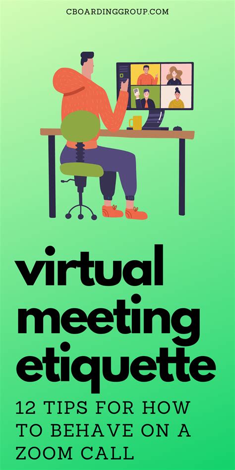 Virtual Meeting Etiquette: how to behave on a Zoom call - C Boarding Group - Travel, Remote Work ...