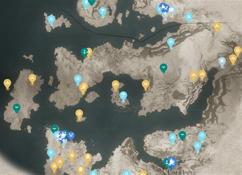 Interactive Map for Assassin's Creed Valhalla - link in comment : r/AssassinsCreedValhala