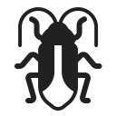 Cockroach Icon | FluentUI Emoji Mono Iconpack | Microsoft
