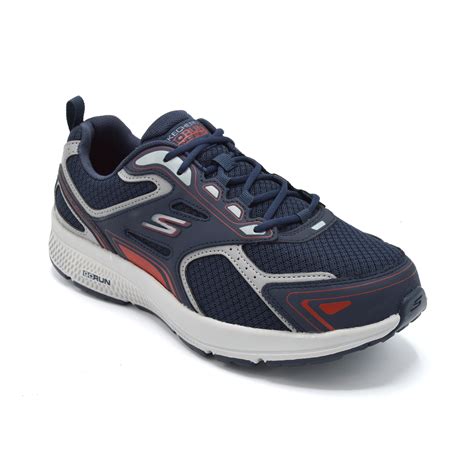 Skechers Go Run Consistent - Mens Extra Wide FIt - Navy — Wide Shoes