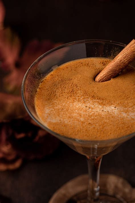 Pumpkin RumChata Martini - The Littlest Crumb