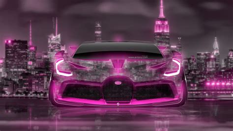 Bugatti Car Wallpaper Pink